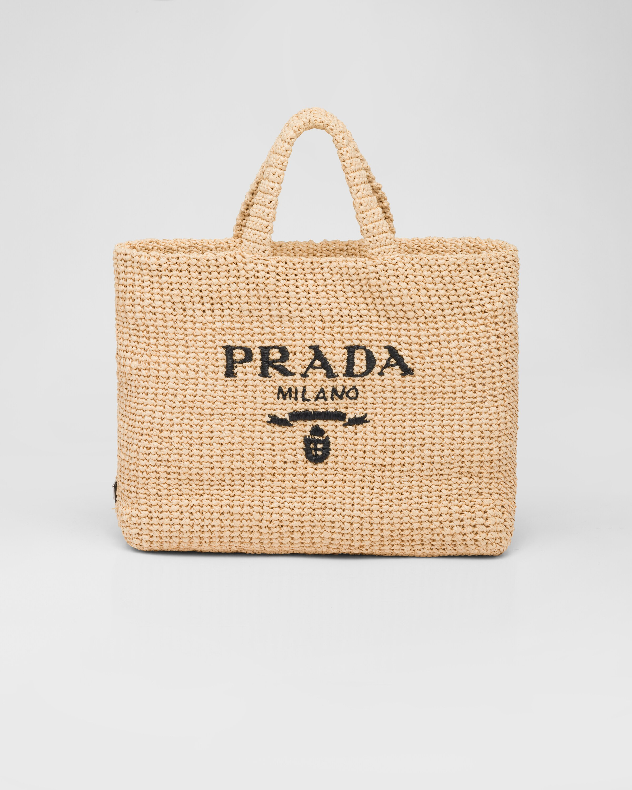 Crochet tote bag | Prada Spa US