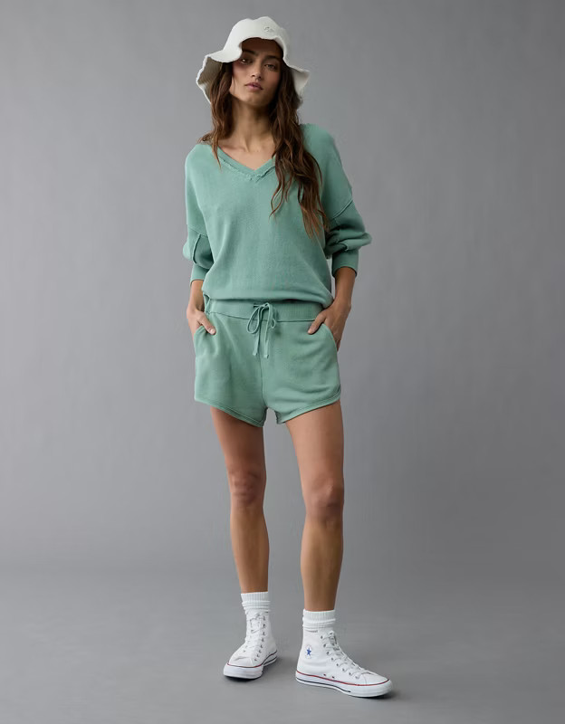AE Saltwash Fleece Short | American Eagle Outfitters (US & CA)