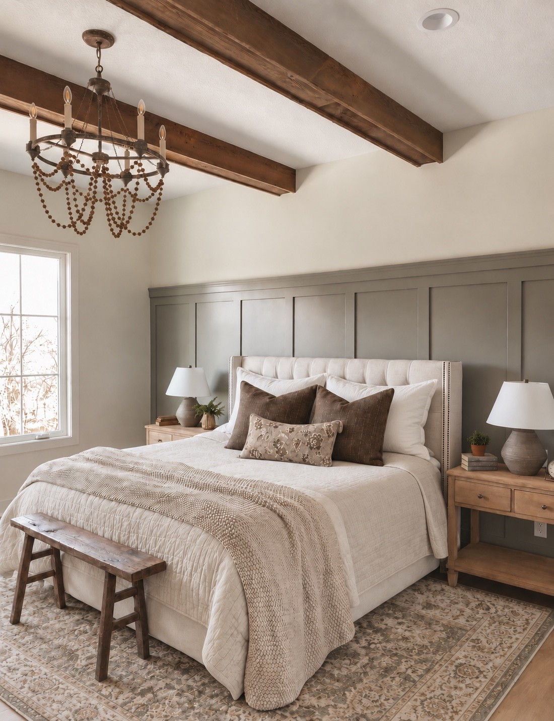 Such a gorgeous bedroom rug! The rug and the pillows are all from Amazon! ￼￼

#LTKHome