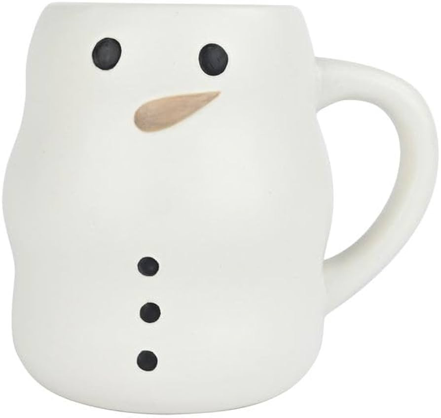 Sweet Water Decor Snowman Coffee Mug, 21oz Ceramic Christmas Mug, Dishwasher & Microwave Safe, La... | Amazon (US)