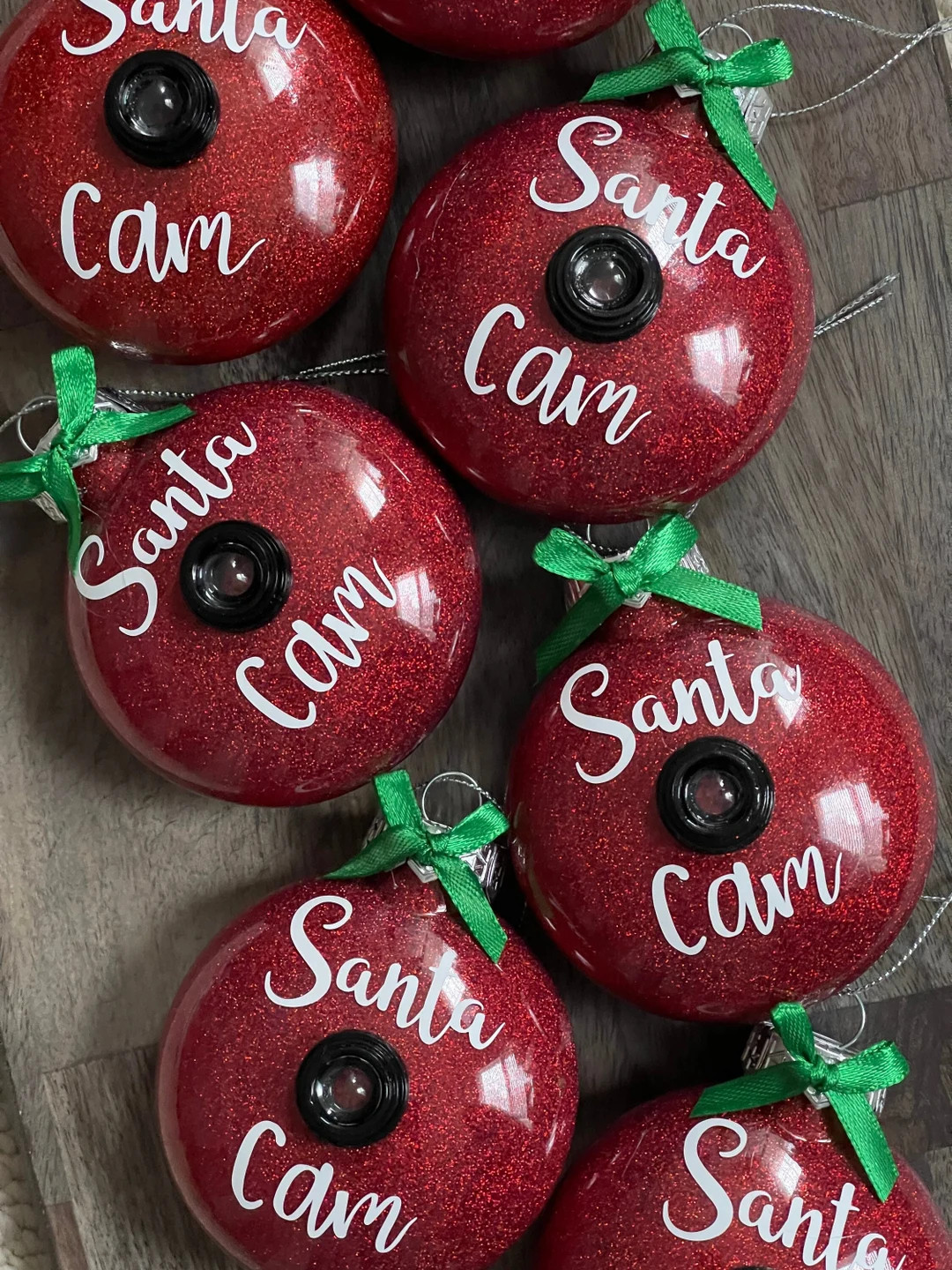 Santa Cam-Holiday ornament-christmas ornament-secret santa gift-ornament-santa cam letter | Etsy (US)