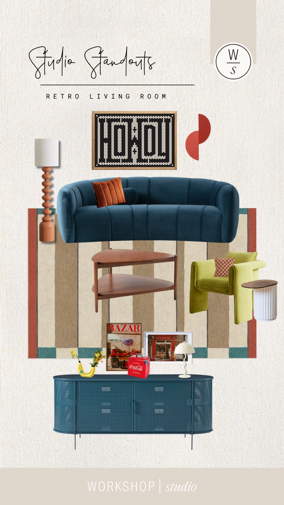 RETRO DESIGN IDEAS // living room and bedroom

#LTKhome