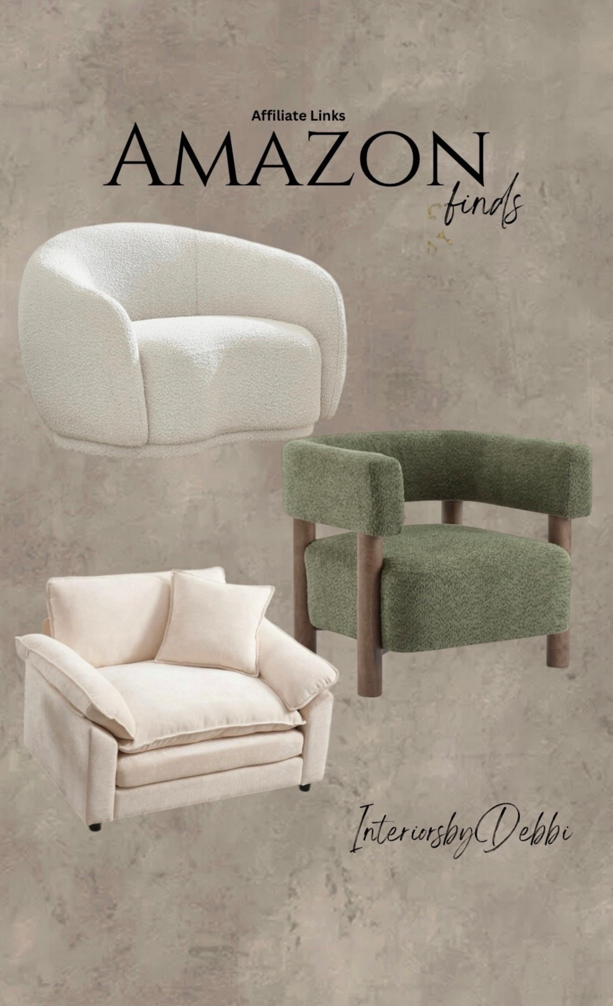 Amazon Finds
Accent Chairs, furniture, transitional home, modern decor, amazon find, amazon home, target home decor, mcgee and co, studio mcgee, amazon must have, pottery barn, Walmart finds, affordable decor, home styling, budget friendly, accessories, neutral decor, home finds, new arrival, coming soon, sale alert, high end look for less, Amazon favorites, Target finds, cozy, modern, earthy, transitional, luxe, romantic, home decor, budget friendly decor, Amazon decor #amazonhome



#LTKSeasonal #LTKHome