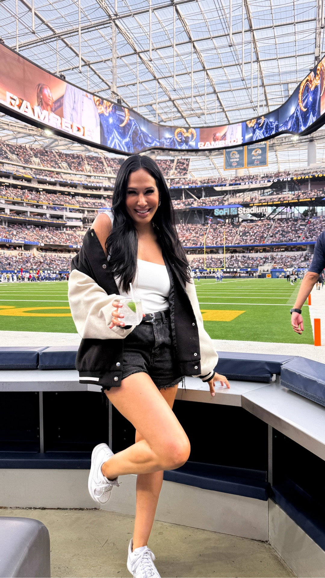 Game Day but make it chic. My first time at Sofi + first Rams game called for a laid-back neutral palette, comfy sneakers, and a crossbody bag for hands-free snack runs. Stadium vibes but elevated 🏈







rams game outfit, sofi stadium outfit, football game look, casual game day fashion, stadium outfit inspo

#LTKActive #LTKSaleAlert #LTKStyleTip