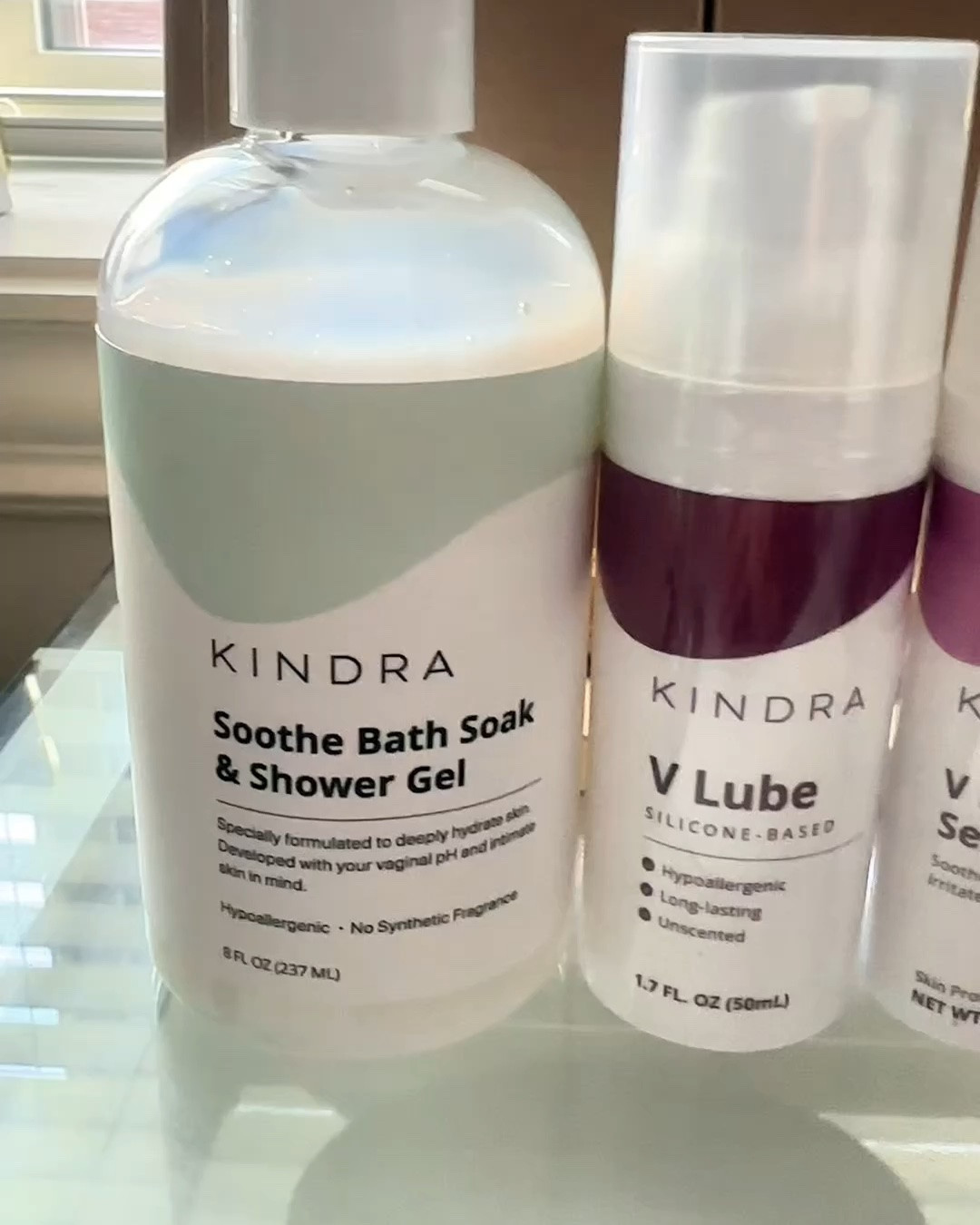 My ‘goodie’ bag 😉 I’ve been using the Daily  V lotion for years and trust me when I say it’s a must have for mature women!🤞🏽Kindra is having a sale on some of its best products! Check it out and thank me later😌

#LTKselfcare #LTKOver40