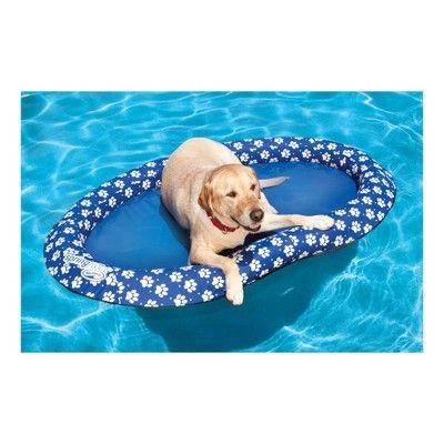 SwimWays 13700 Spring Float Paddle Paws Puppy Dog Pool Lounger, Large | Target