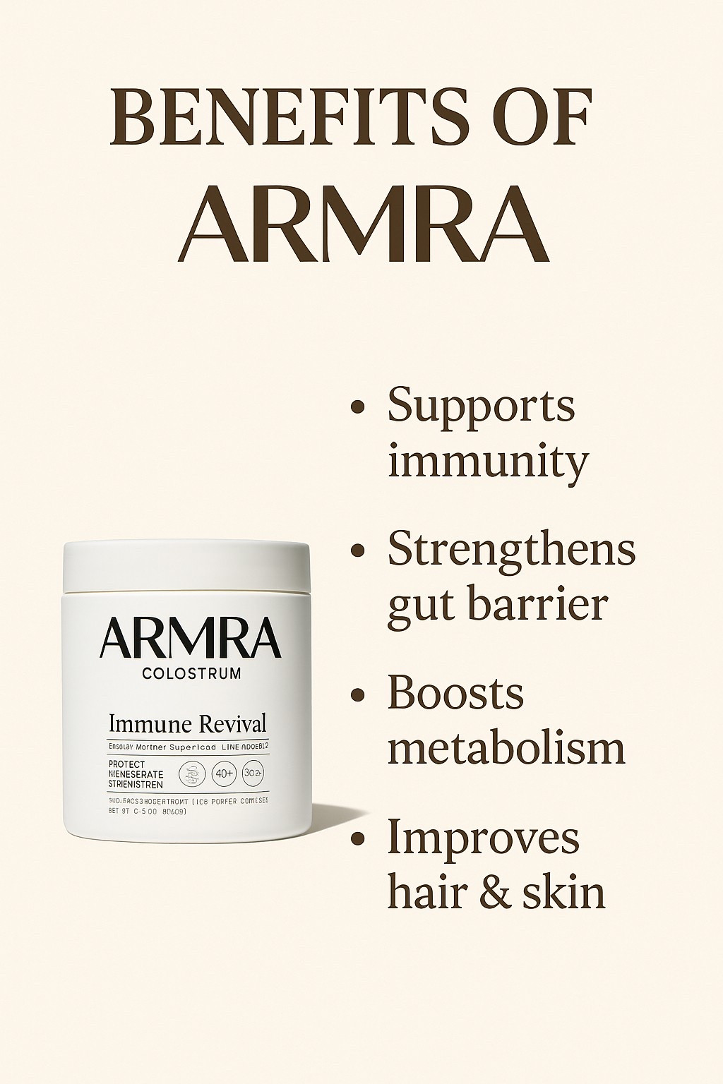 ARMRA Colostrum ✨

Use my code DANDHARA on Armra website for 20% off!