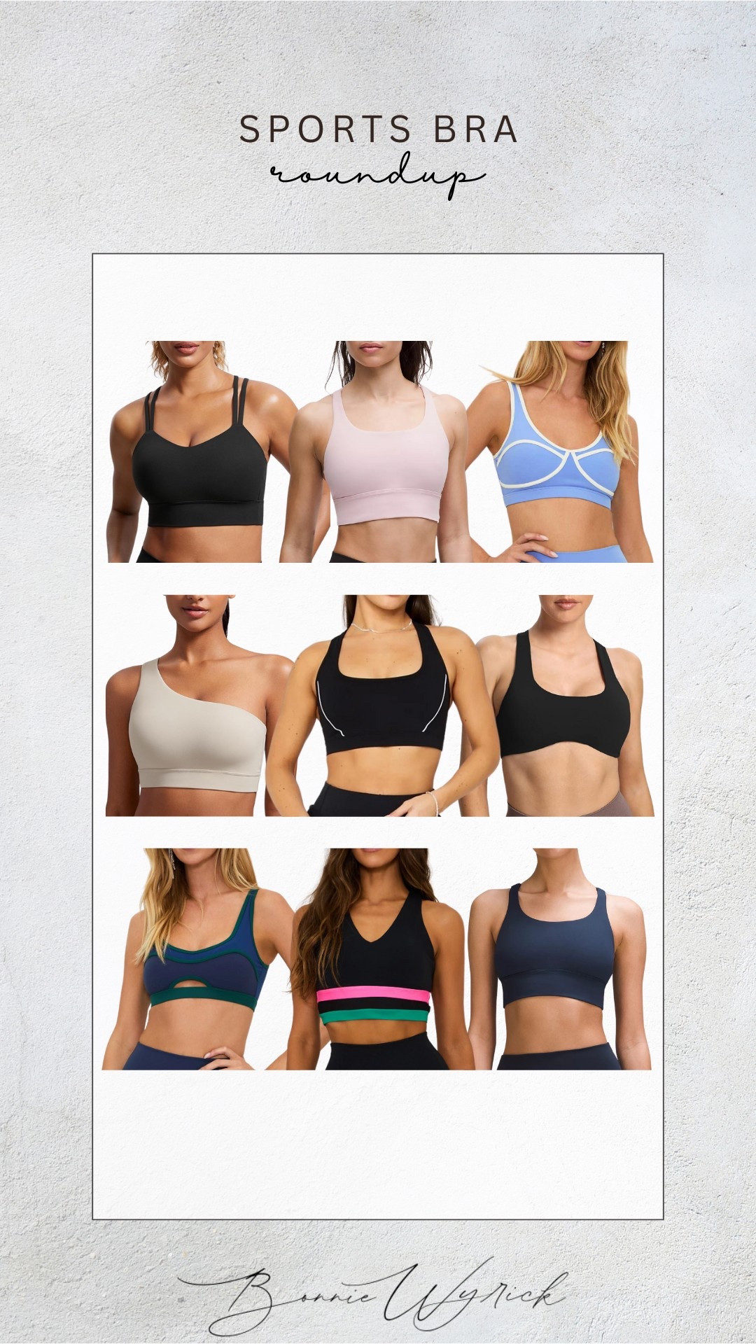 Sports bra roundup! 

Women’s fashion, spring fashion, spring style, spring outfits, spring outfit inspo, spring ootd, trendy fashion, active, fitness, working out, sports bra, activewear, women’s activewear 

#LTKStyleTip #LTKActive #LTKMidsize