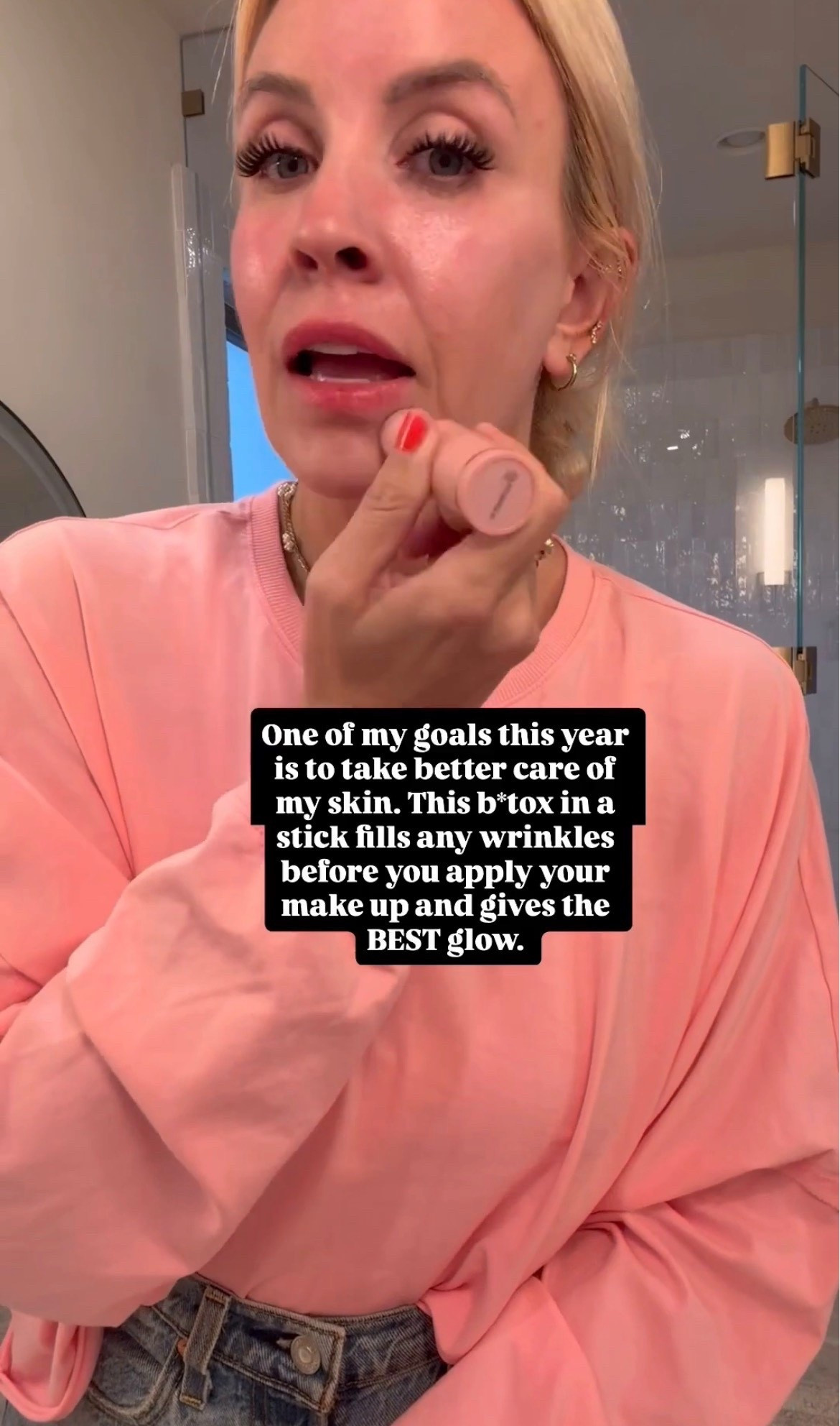 This b*tox in a stick fills any wrinkles before you apply your make up and gives the BEST glow! Only $22 and from Amazon!

#LTKBeauty #LTKmorningroutine #LTKselfcare