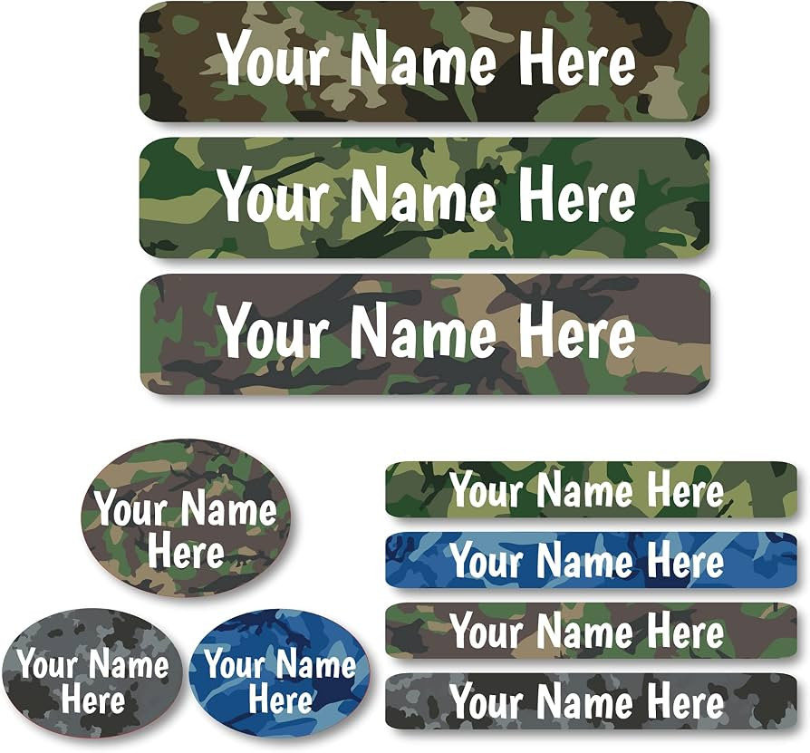 Lovable Labels Personalized Labels for Kids (85 Labels/Pack) - 3 Label Sizes Waterproof Dishwashe... | Amazon (US)