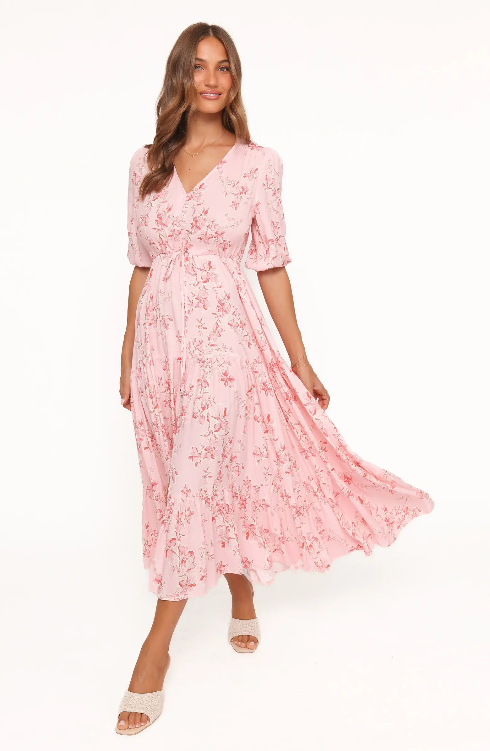Petal & Pup Kelda Floral Midi Dress | Nordstrom | Nordstrom
