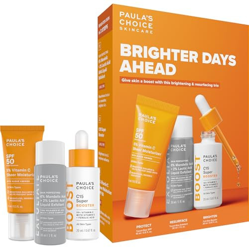 Paula's Choice Brighter Days Ahead Kit, Vitamin C & AHA Trio | Amazon (US)