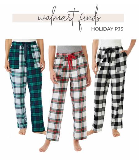 Love these plaid pajama pants for the holidays!

#plaidpjpants #holidaypjs #christmaspajamas #walmartfinds #walmartfashion 

#LTKunder50 #LTKSeasonal #LTKHoliday