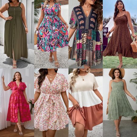 Summer dresses 

👗 Embrace Your Curves This Summer! 

Summer is here, and it's time to show off your fabulous style in stunning plus size summer dresses. Embrace your curves and rock your confidence like never before! 💃

🌺 Picture yourself in one of these gorgeous, flowy sundress that effortlessly flatters your figure. Whether you're headed to a beach vacation, a garden party, or simply enjoying a day out in the sun, these dresses are perfect for any occasion. 🌴

✨ Let's break free from fashion stereotypes and celebrate every body shape! ✨ Plus size summer dresses are designed with comfort, style, and versatility in mind. From vibrant floral prints to bold, solid colors, there's a dress out there that suits your unique personality and taste.

🌸 Show off your shoulders with a trendy off-the-shoulder dress or opt for a maxi dress that elongates your silhouette. If you prefer a bit of coverage, try a cute knee-length dress with flutter sleeves or a chic wrap dress that accentuates your waistline.

Country concert outfit | concert dress | concert outfit | vacation dress | beach vacation | vacation outfits | plus size dresses | summer wedding guest | wedding guest dress 

#LTKcurves #LTKSeasonal #LTKunder50