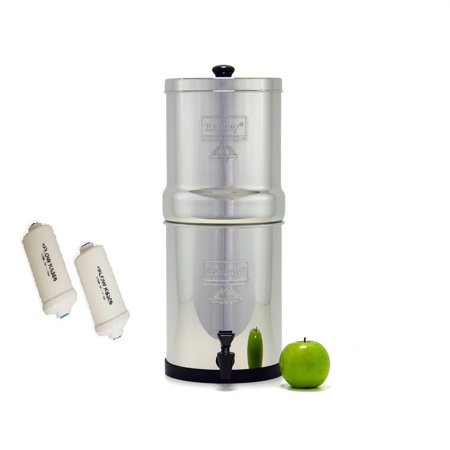 Travel Berkey Water Filter with 2 Black Berkey Filters and 2 PF2 Fluoride Filters | Walmart (US)