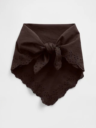 Eyelet Bandana Scarf | Gap (US)