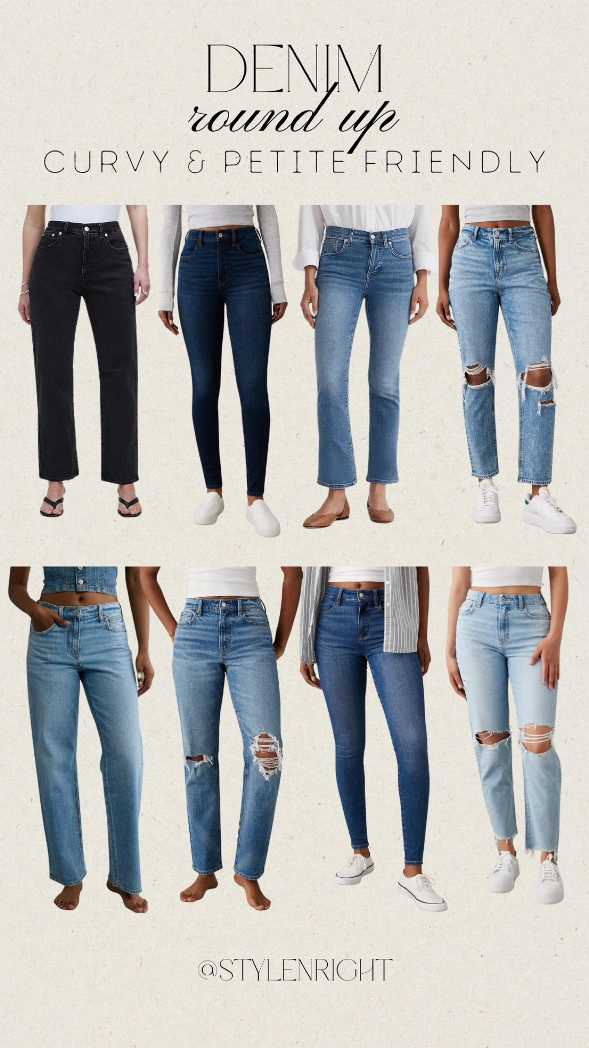 Curvy and Petite friendly denim round up!! 🥰 

jeans, women’s jeans, american eagle jeans, made well jeans, curvy jeans, petite jeans, denim pants, trendy fashion 

#LTKStyleTip