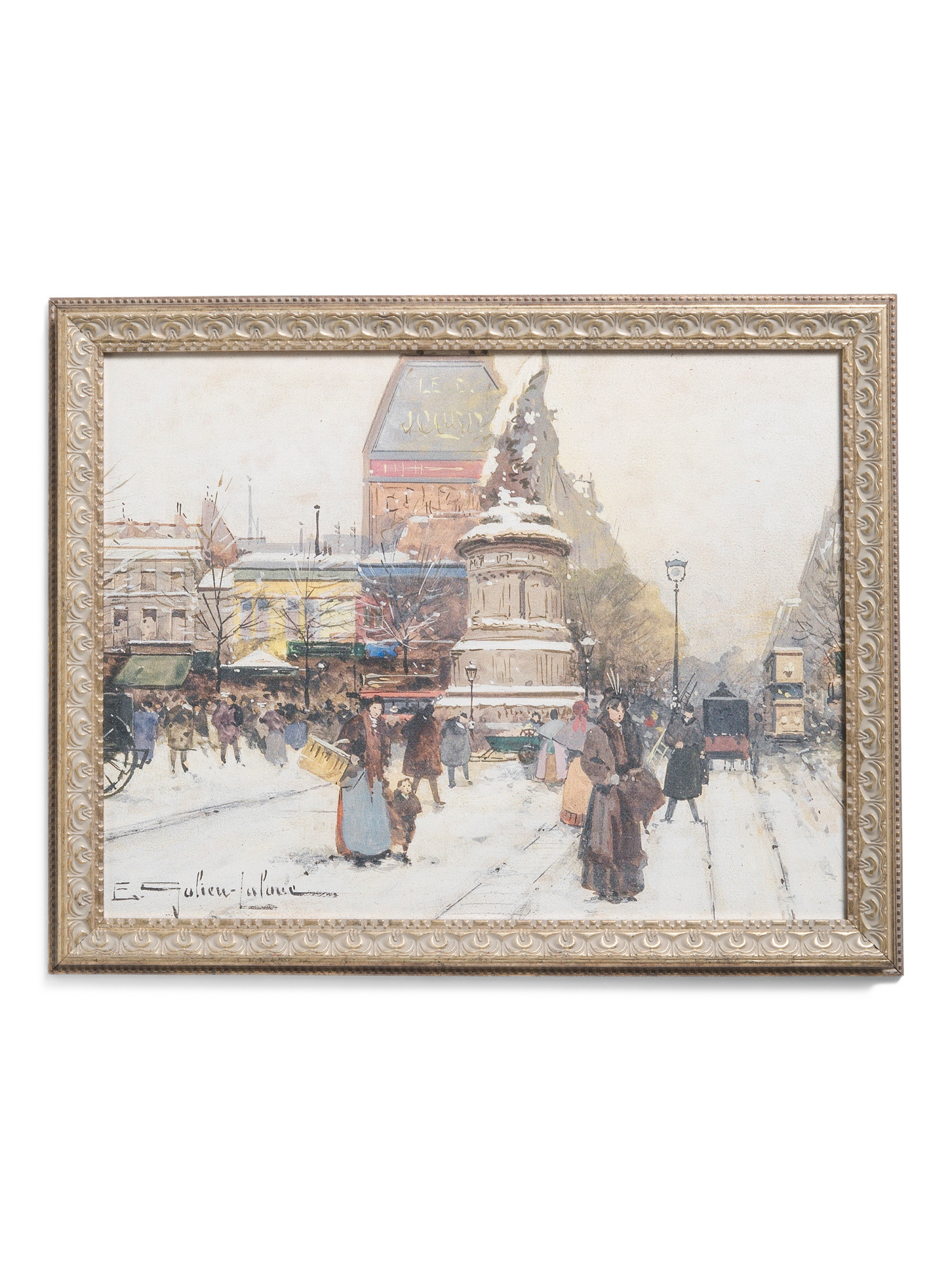 Made In Usa 20x16 The Place De Clichy In Show Wall Art | Pillows & Decor | Marshalls | Marshalls