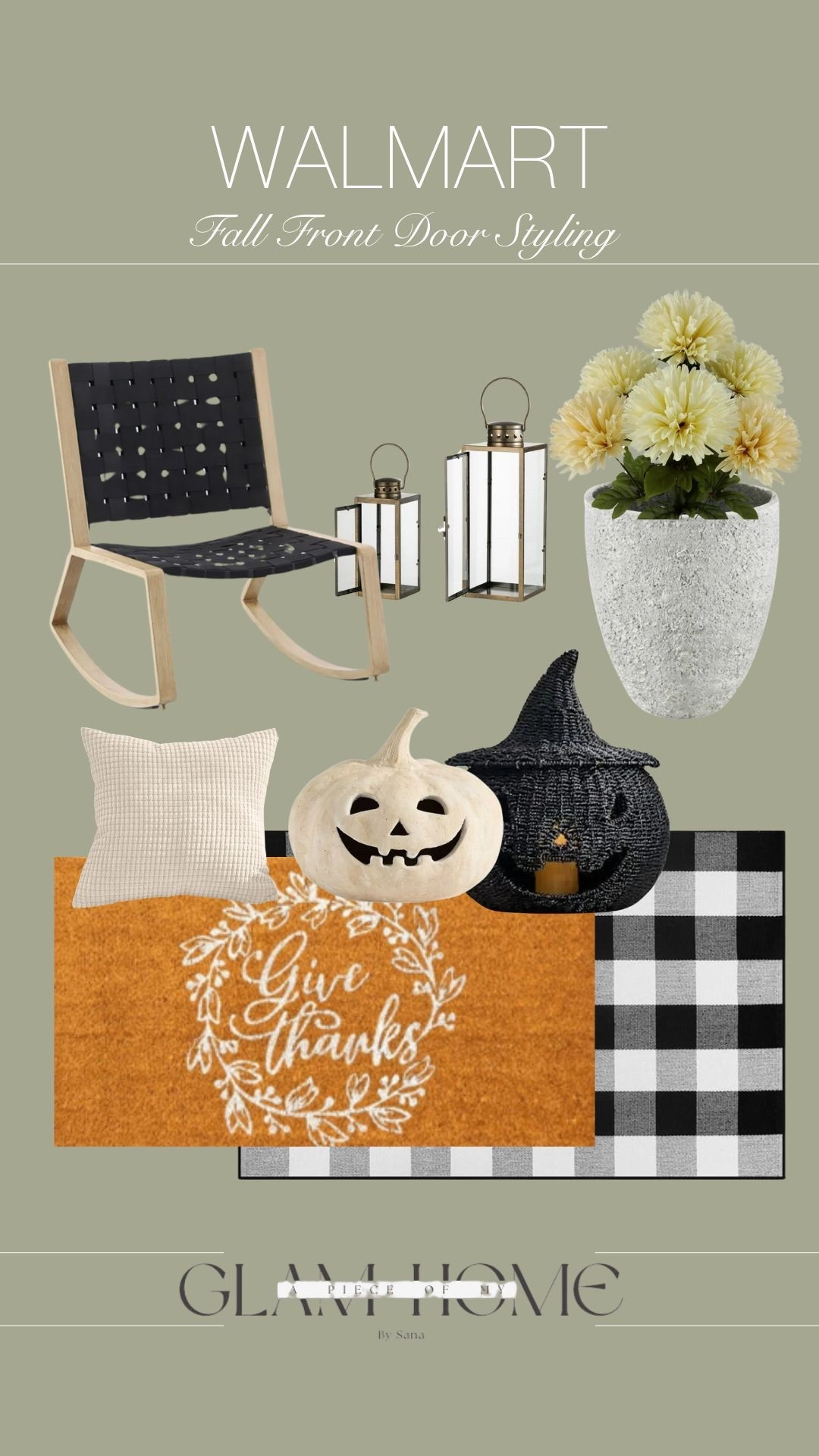Fall front door styling ideas from Walmart!

#LTKSeasonal #LTKFindsUnder50 #LTKHome