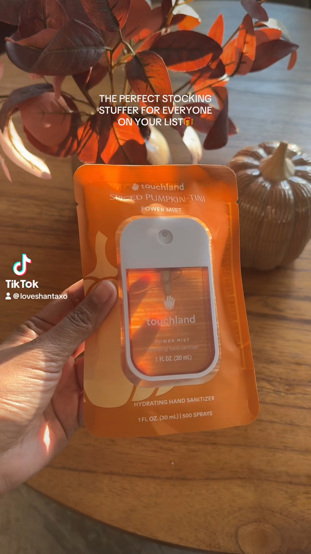 The perfect holiday stocking stuffer! Touchland hand sanitizer 

#LTKSeasonal #LTKGiftGuide