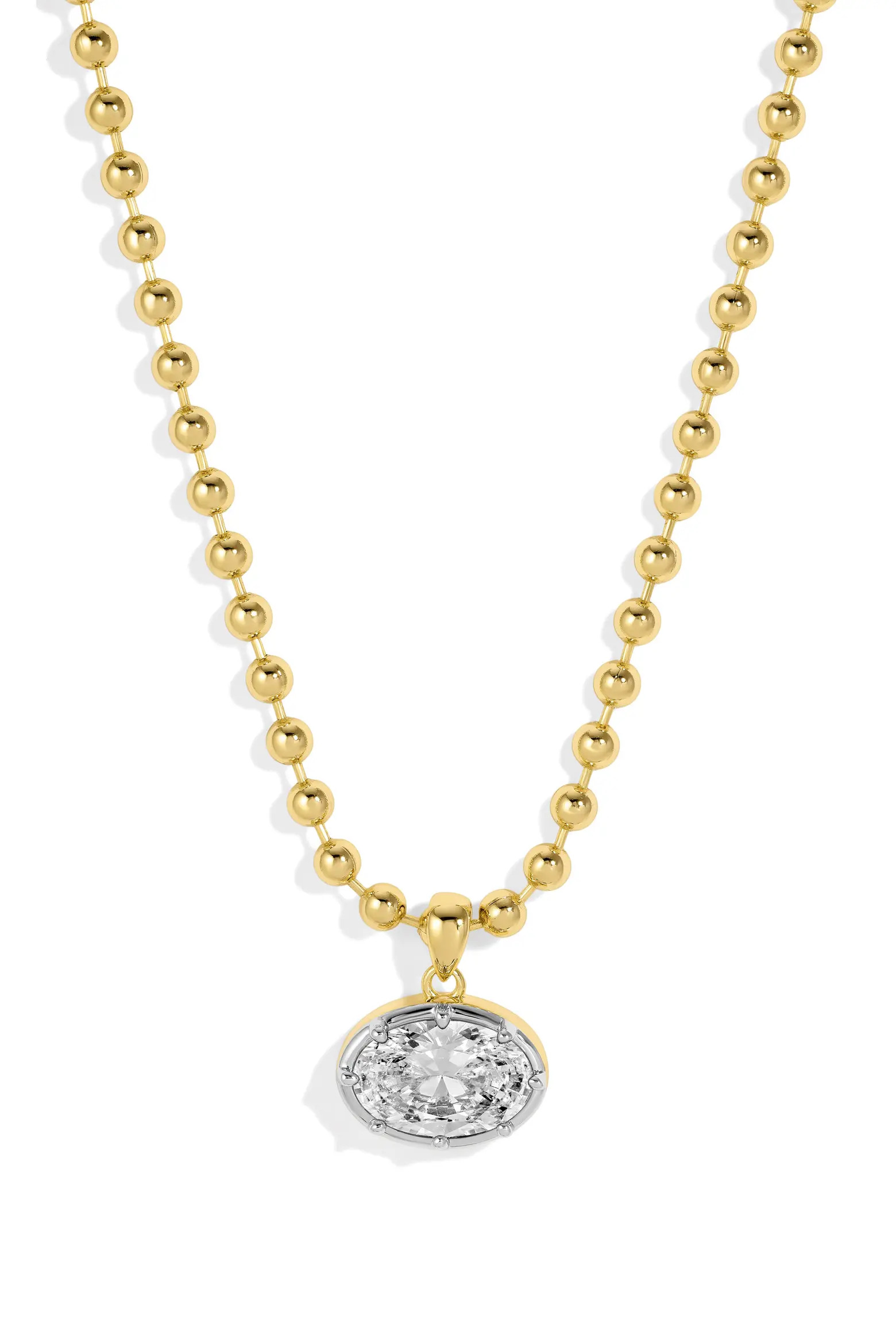LILI CLASPE Cleo Oval Pendant Necklace (Women) | Nordstrom | Nordstrom