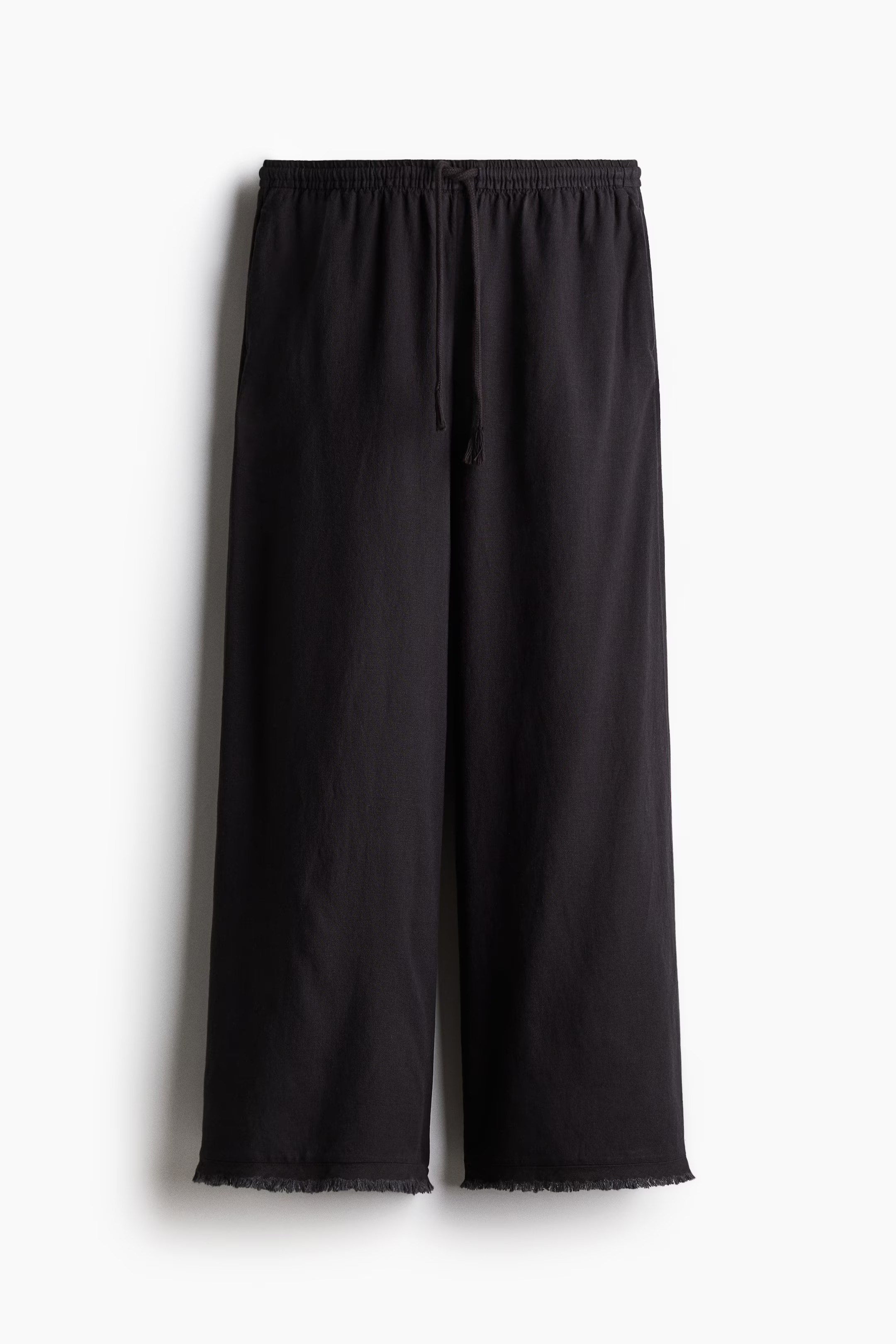 Linen-Blend Drawstring Pants | H&M (US + CA)