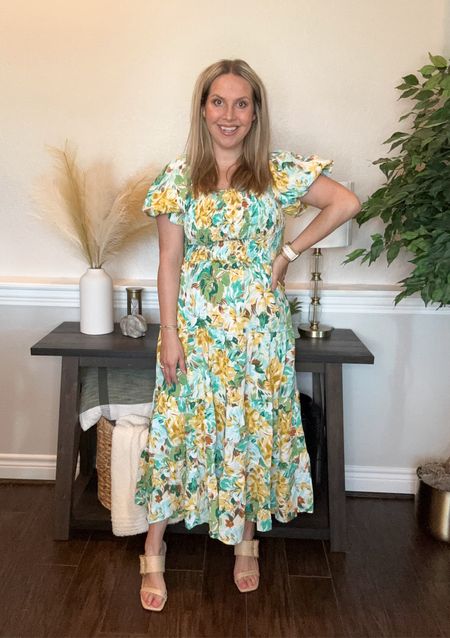 This Amazon dress is a spring must!! You could easily wear it for Easter, a wedding, or spring vacation!! This specific print is known sale for $40 and fits true to size. I’m wearing a medium at 3 months postpartum and there’s over 25 on-sale styles to choose from!! 

Easter, spring outfit, vacation outfit, wedding guest dress, Amazon 

#LTKtravel #LTKsalealert #LTKwedding
