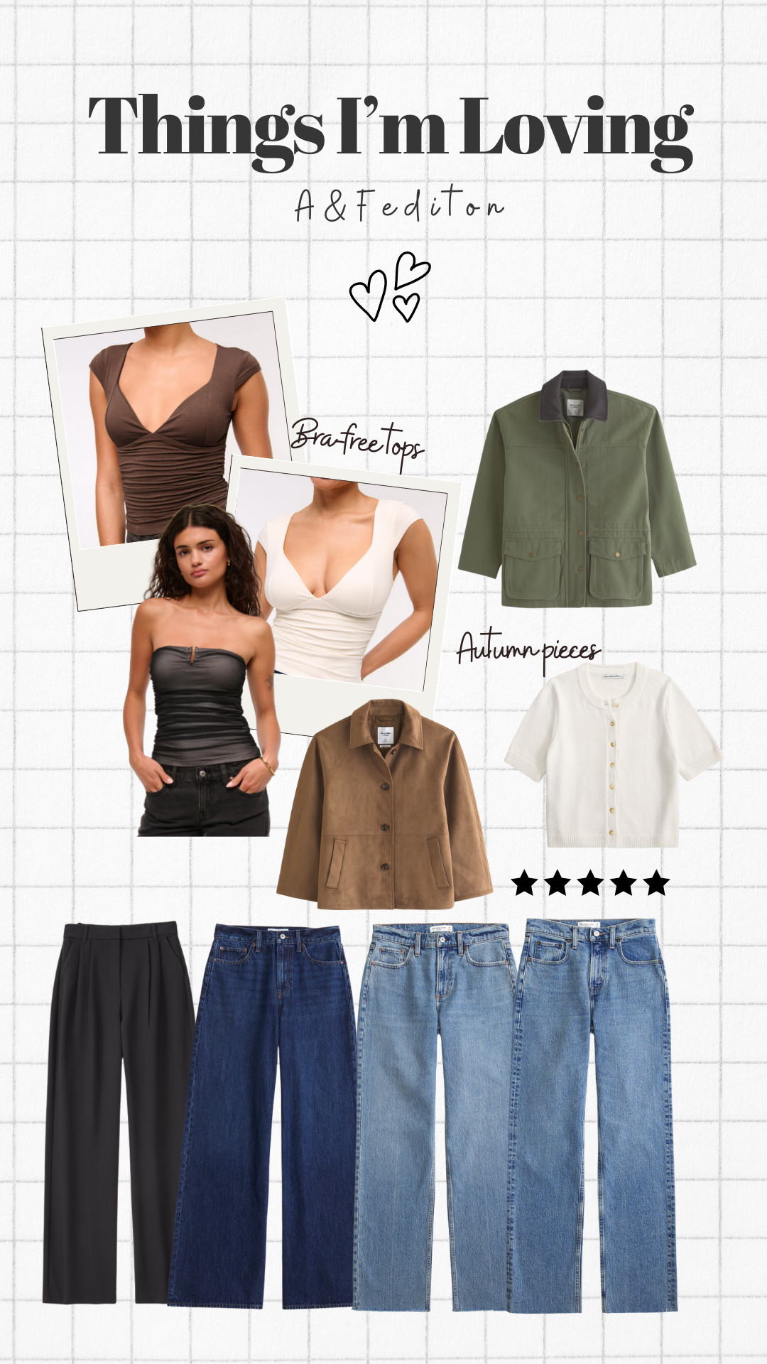 A&F Autumn Faves promo! 🩷 with 25% off selected styles and 15% off everything else. PLUS the code AFxLTK will get you an additional 15% off!


Abercrombie & Fitch, jeans, curve love jeans, trending, bra-free top, vegan jackets, autumn jackets, short sleeve cardiagn  

 #LTKFashionMonth #LTKuk #LTKautumn