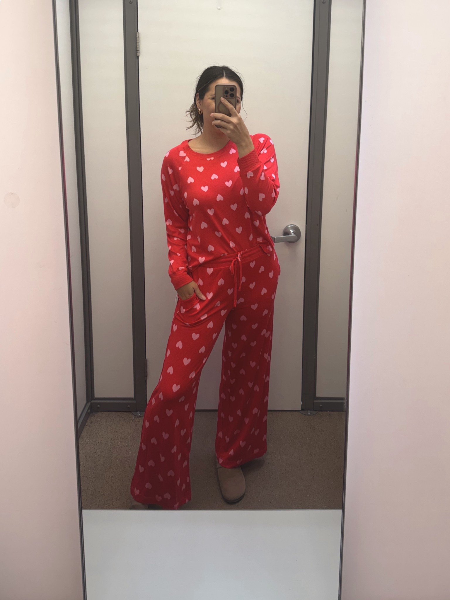 Valentine’s Day pajamas from Walmart! Joyspun pjs are so comfy 

#LTKFindsUnder50