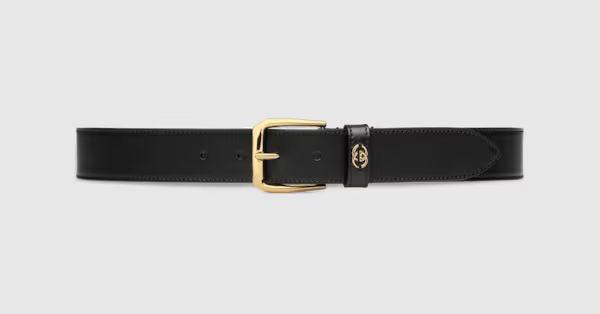 Gucci Belt with square buckle and Interlocking G | Gucci (US)