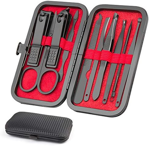 Manicure Kit, OKOM Manicure Set, Mens Grooming Kit, Nail Care Set, Manicure Kit for Men and Women... | Amazon (US)