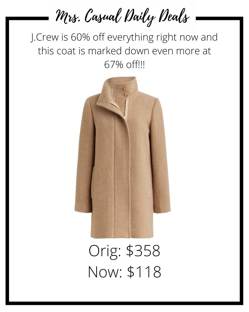 67% off this coat today!! 

#LTKGiftGuide #LTKHoliday #LTKSaleAlert