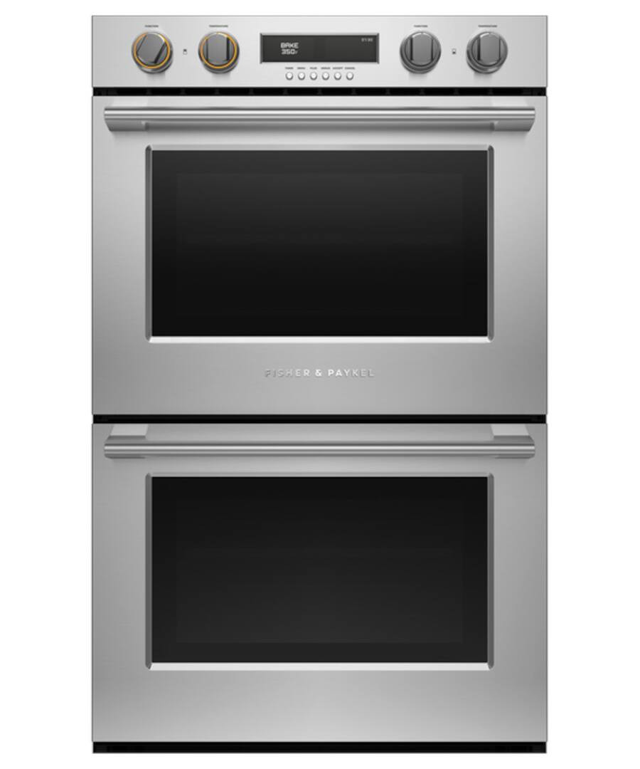 Fisher & Paykel - 30-in Built-In Electric Convection Double Wall Oven - Stainless Steel | Best Buy U.S.