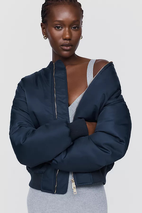Luxe Bomber Jacket | Anthropologie (US)