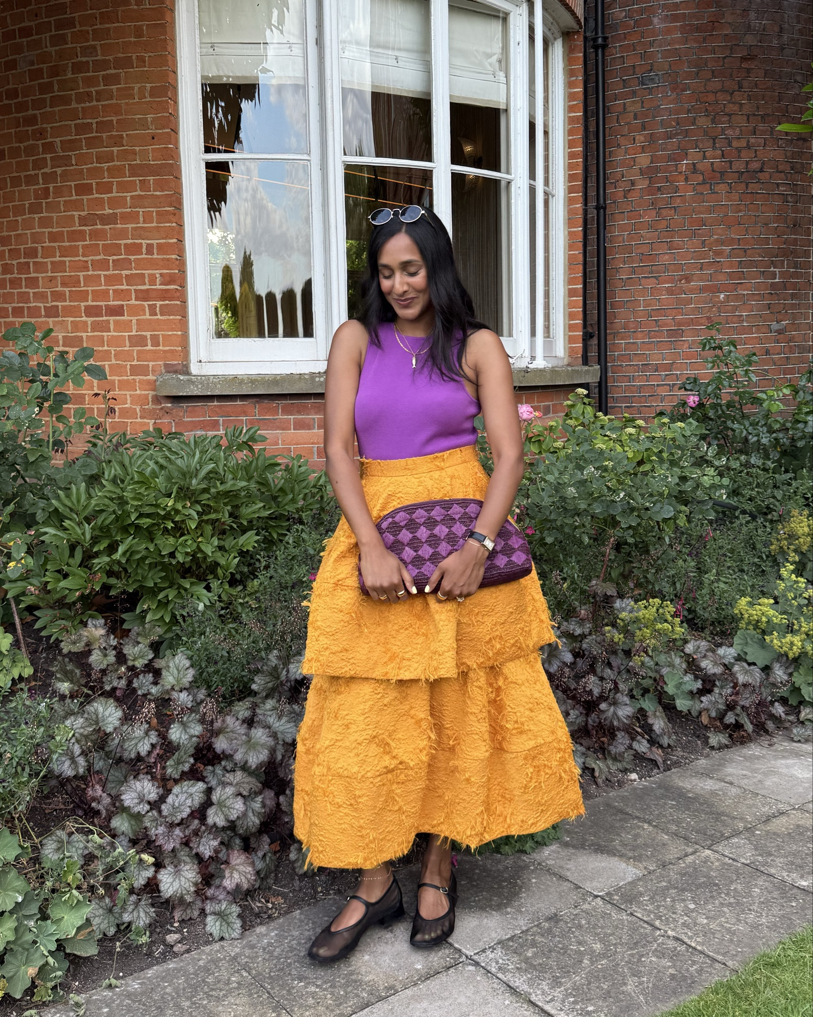 Wedding guest outfit ideas, occasion wear, Roksanda X & other stories, dopamine dressing, Roksanda, designer dupe, orange skirt, tiered skirt, & other stories, summer wedding outfit ideas 

#LTKwedding #LTKpartywear #LTKuk