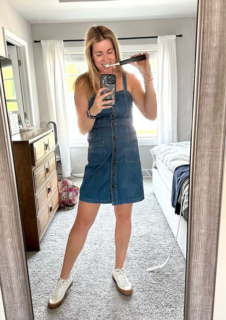 Denim dress | summer outfit | country concert 

#LTKunder100