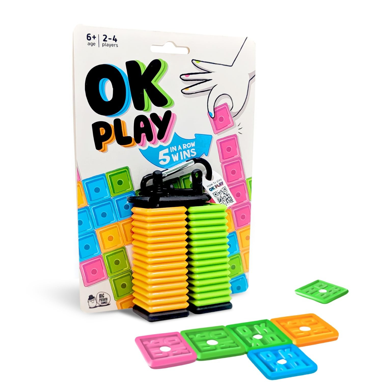 OK Play – Award-Winning Travel Game for Family & Friends | 2–4 Players | Perfect for Trips, P... | Amazon (US)