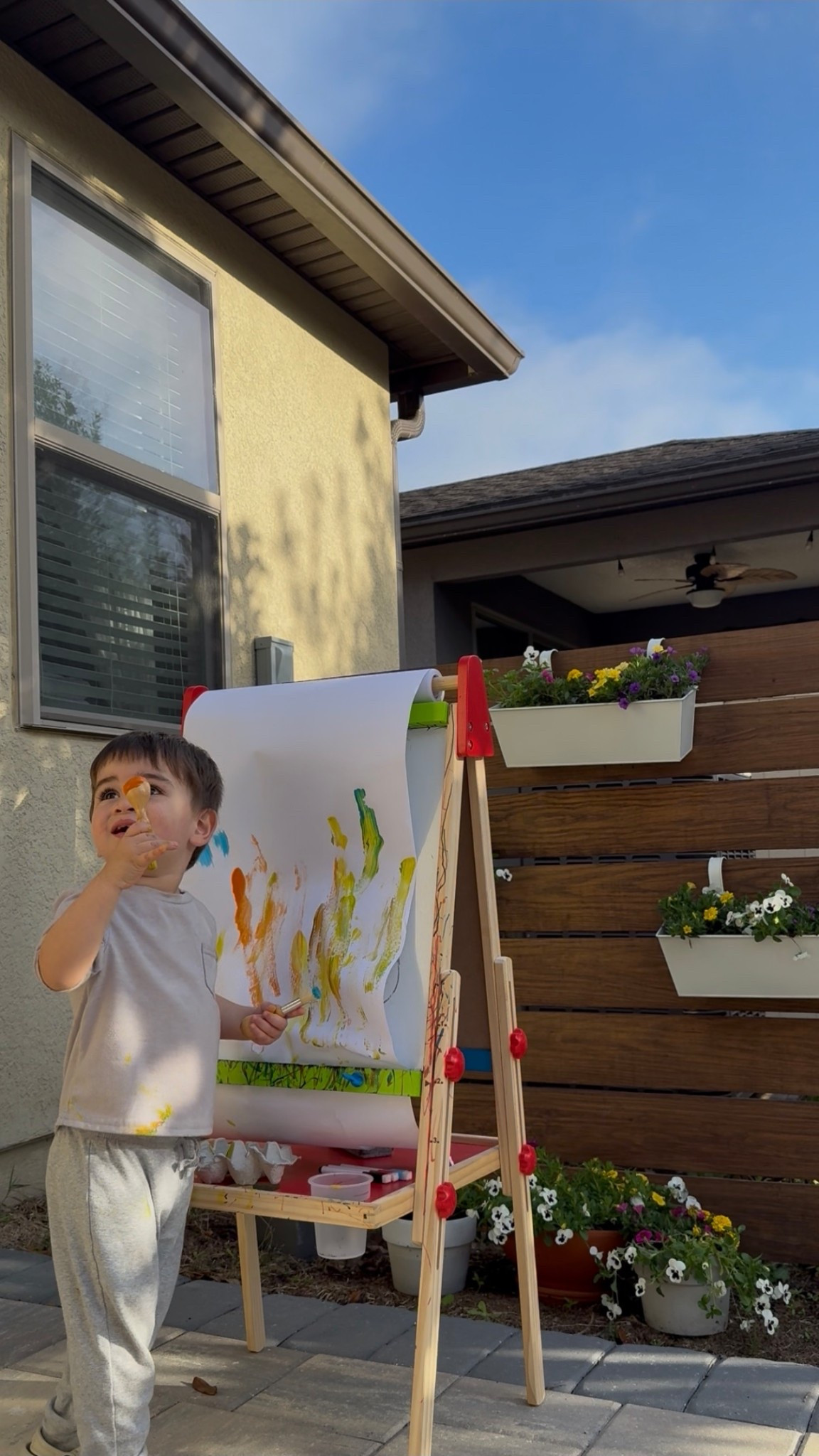 Outdoor toddler activity 

#LTKmomlife #LTKdayinmylife #LTKKids