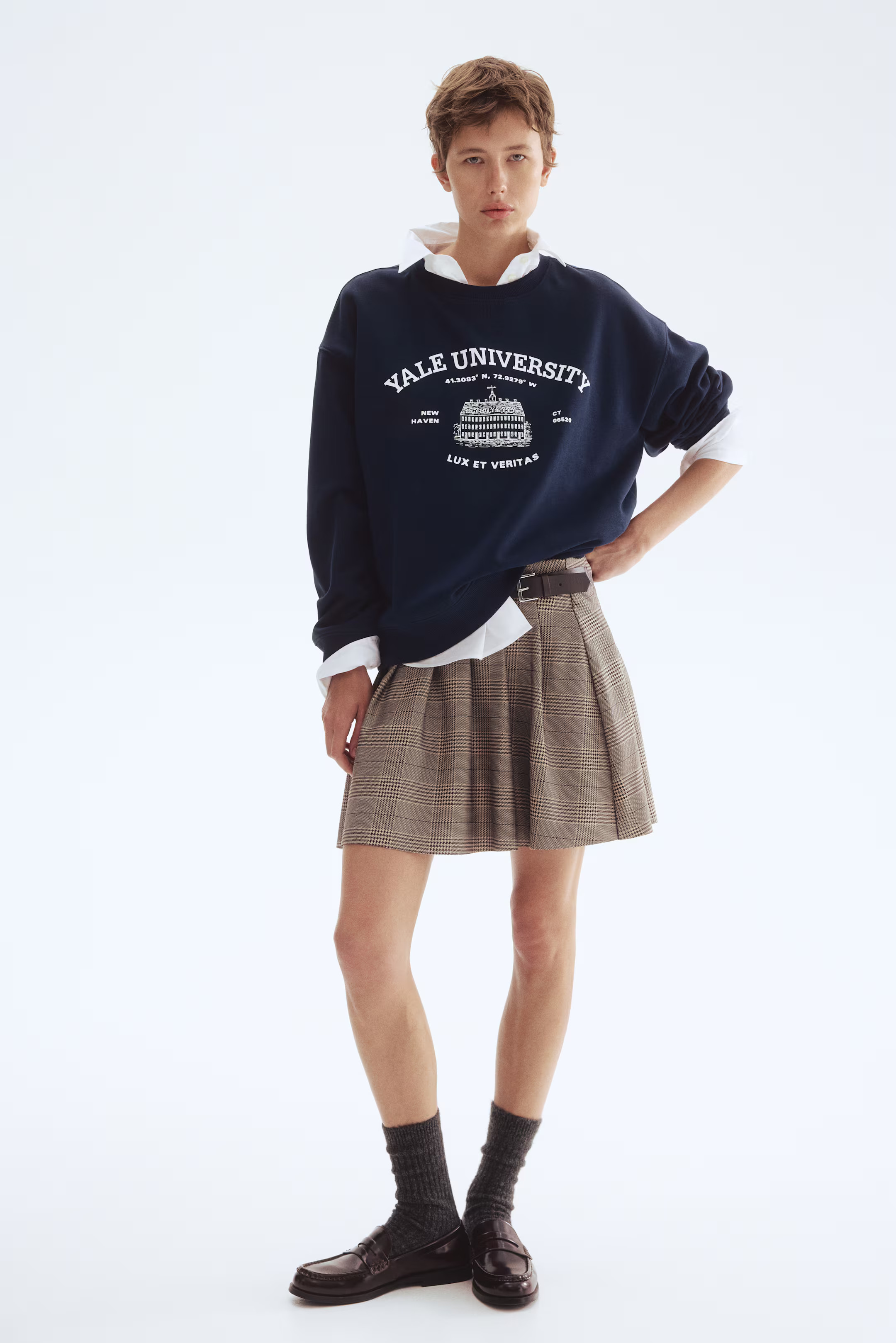 Printed sweatshirt | H&M (US + CA)