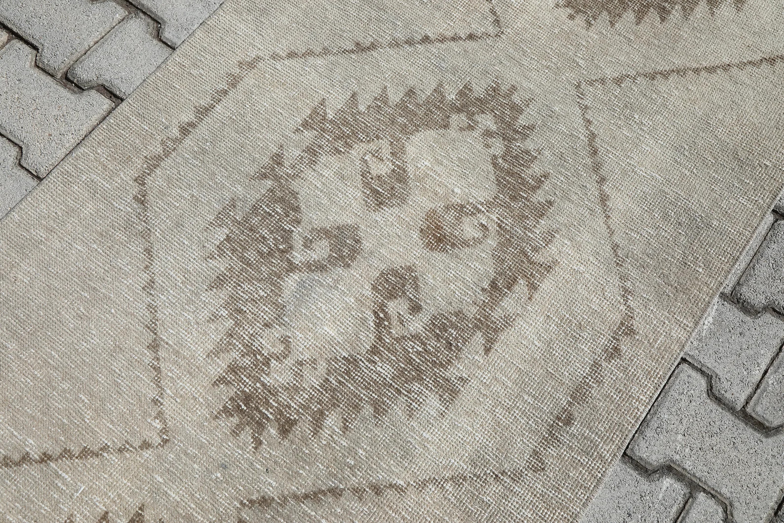 Turkish Vintage 3x15 Long Runner Rug, Handmade Rug, Neutral Oushak Rug 3x15, Corridor Rug, 3x15 E... | Etsy (US)