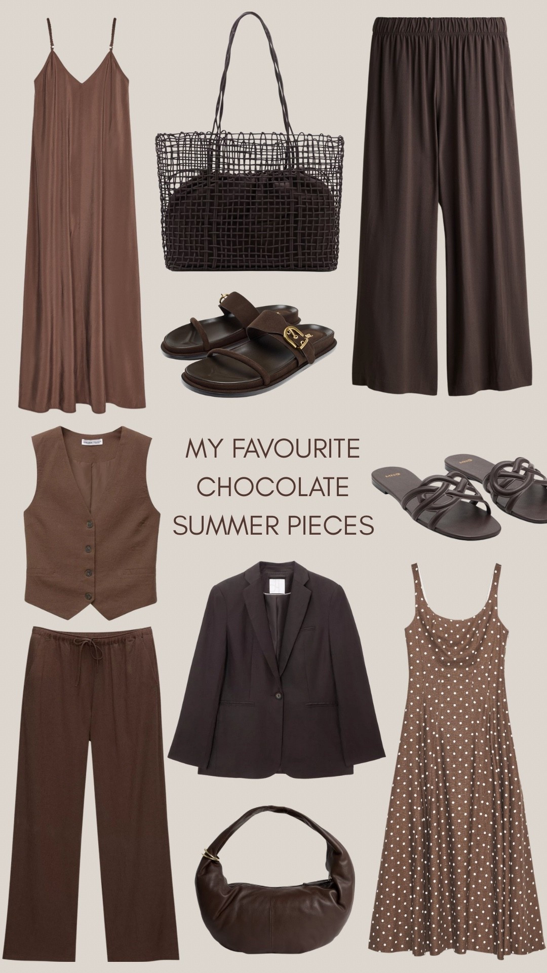 Sweet like chocolate 🍫 
My favourite Chocolate Brown Summer pieces 🤎

#LTKdresses #LTKsummer #LTKeurope