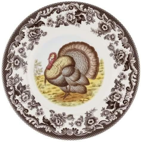 Spode Woodland & Delamere Luncheon Plate (Turkey) | Amazon (US)