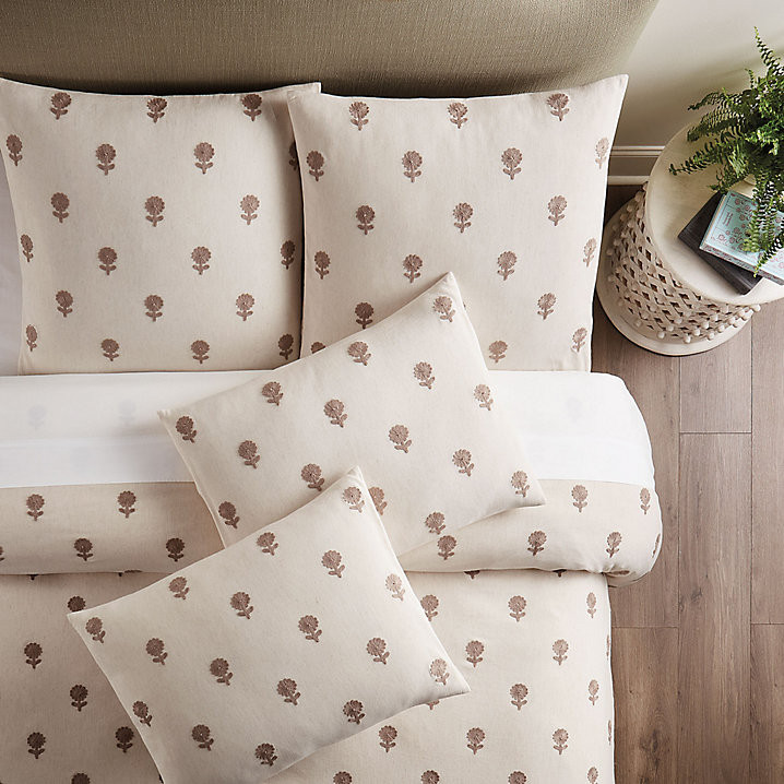 Shayla Embroidered Floral Bedding | Ballard Designs, Inc.