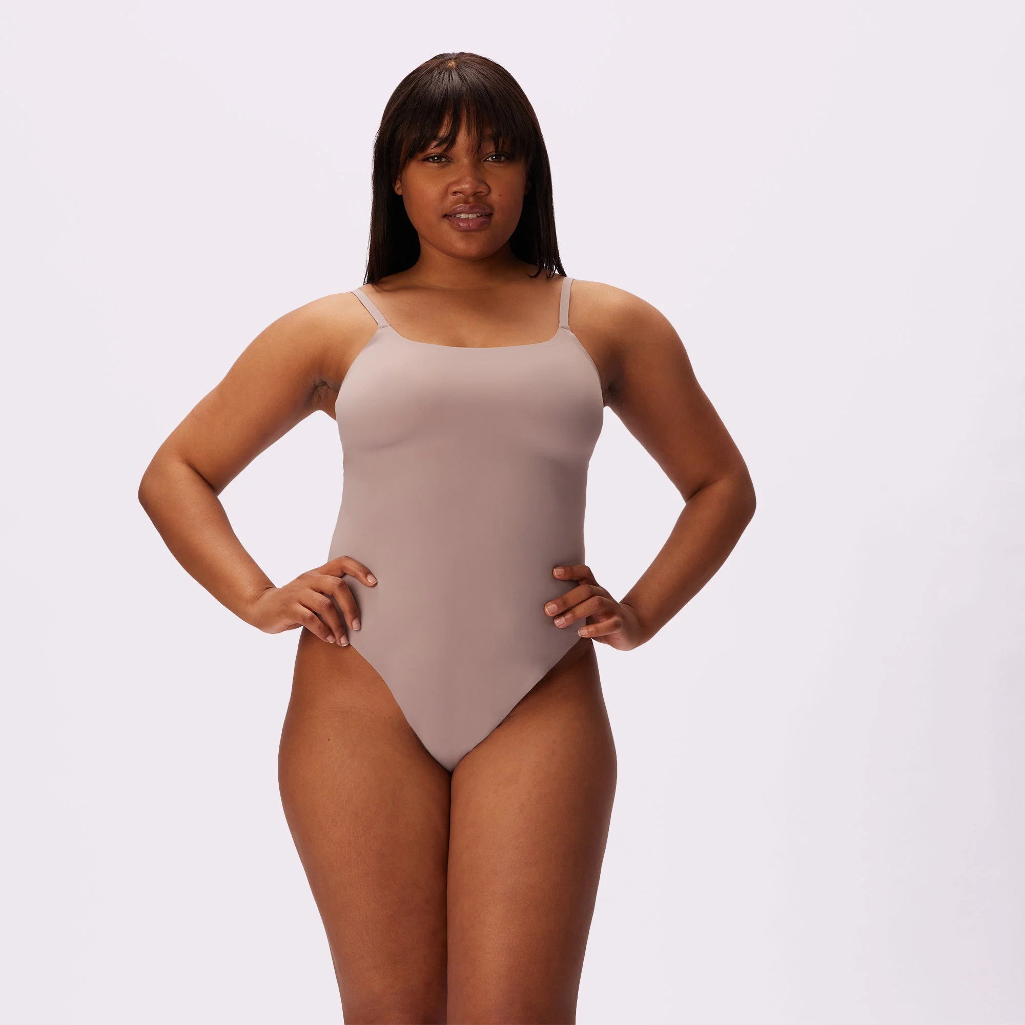 Silky Mesh Long Sleeve Bodysuit | Parade Underwear | $44 | Parade