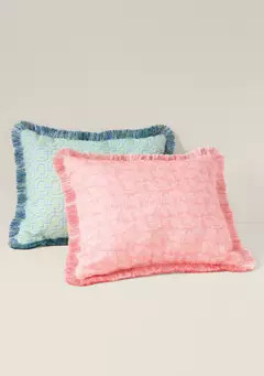 Crown & Ivy™ Sewing Down South x Crown & Ivy™ Outdoor Lumbar Pillow | Belk