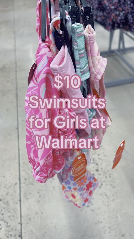 $10 swimsuits for girls @walmart
#walmartfashion #walmartpartner 

#LTKkids #LTKSeasonal #LTKswim