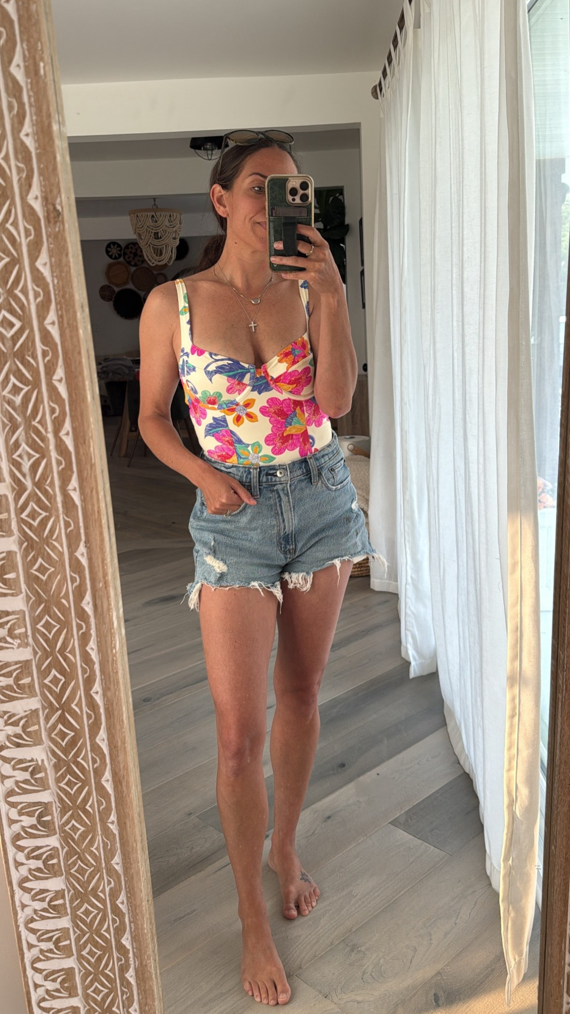 The most flattering + comfortable one piece bathing suit! Has tummy control + these colors are just gorg!!

Swimming suit | one-piece suit | mom suit 

#LTKStyleTip #LTKSwim #LTKSummerEdit