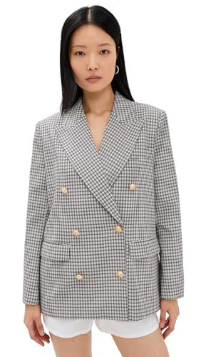 Lioness Women's Palermo Blazer, Vintage Check, Plaid, L | Amazon (US)