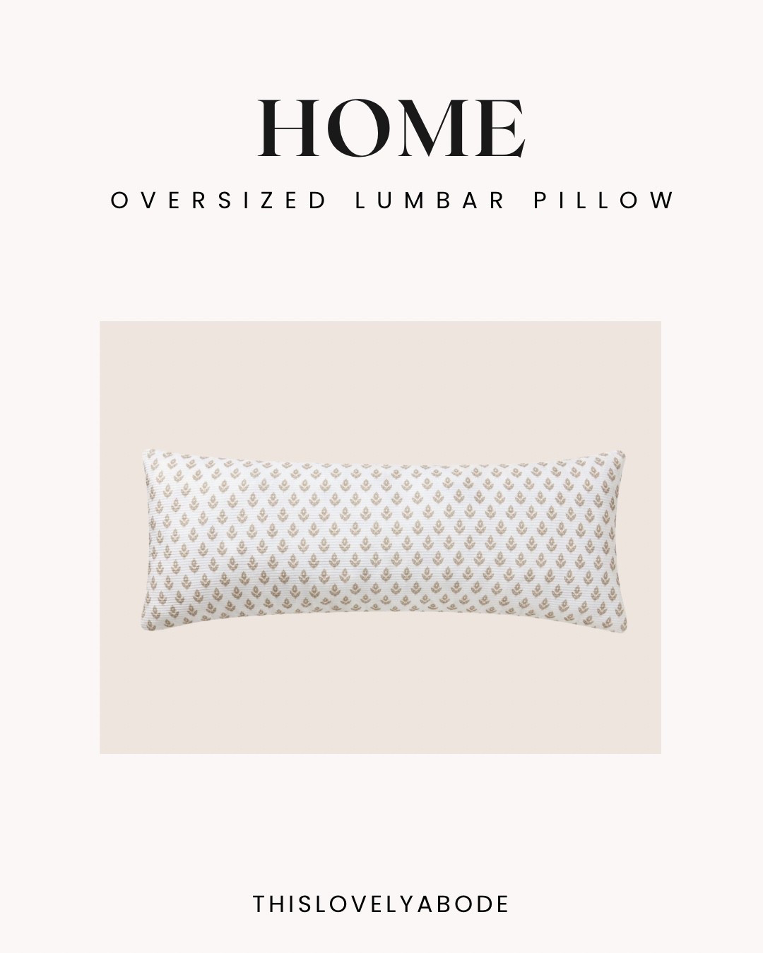 The prettiest print on this oversized lumbar pillow. Perfect for a spring bedding refresh. 
#bedding #throwpillow #lumbarpillow

#LTKHome