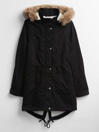 Sherpa-Lined Parka | Gap Factory